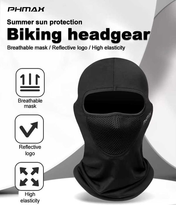 PHMAX Мото маска балаклава боне Full face шапка