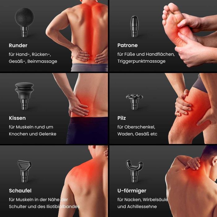 Mini pistol de masaj Mebak Pistol,negru,sigilat