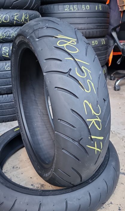 Anvelopa Moto Bridgestone 180/55 ZR17 Stare Impecabilă