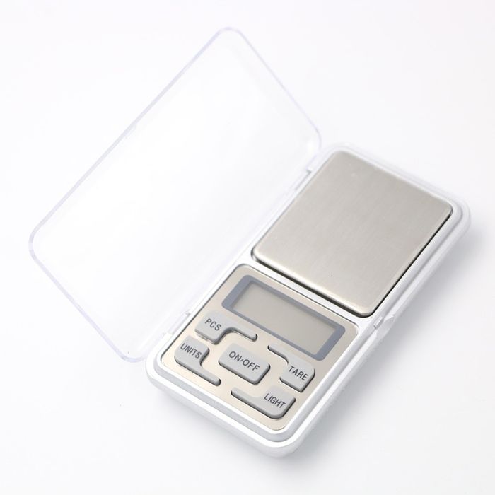 Джобна дигитална везна с висока точност и LCD дисплей