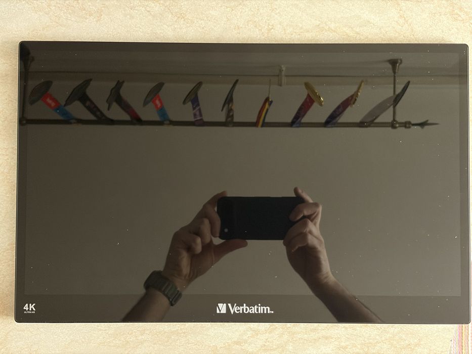 Monitor LED Verbatim PMT-17 LED 17.3" Touchscreen 60Hz 6ms HDMI USB