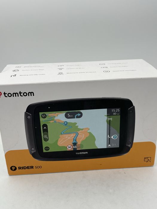 TomTom Rider 500 4,3" Wi-Fi Negru, motocicleta, sigilat, OCAZIE