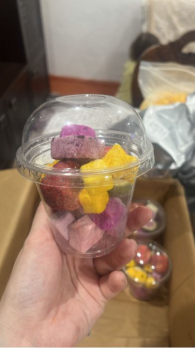 Сублимированный фрукты и йогруты