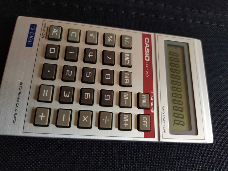 Casio LC-1210 Japonia calculator elevii