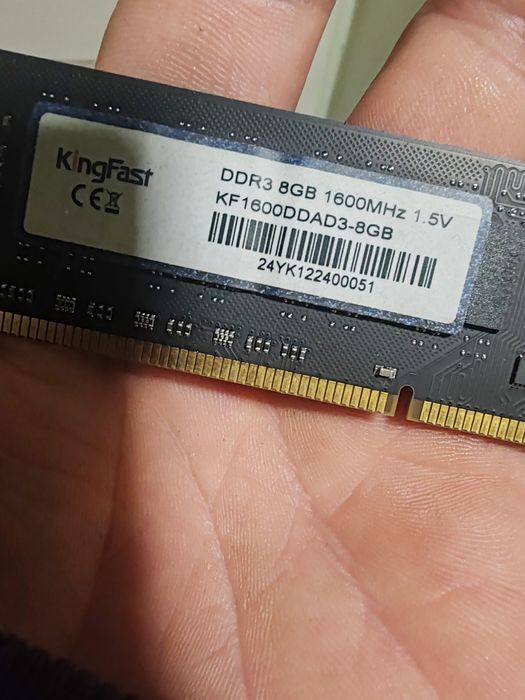 Memorie ram 8 gb  ddr3