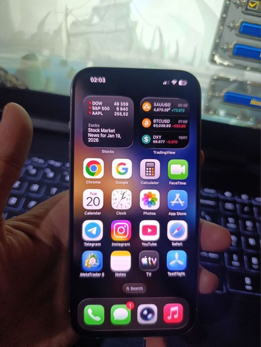 iPhone 15 pro holati ideal