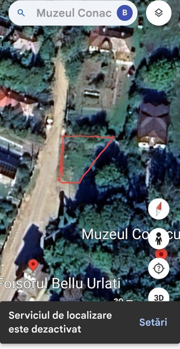 Teren lângă conacul Belu Urlati Prahova