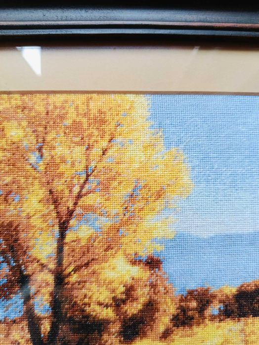 гоблен ,, Есен", ръчно ушит
