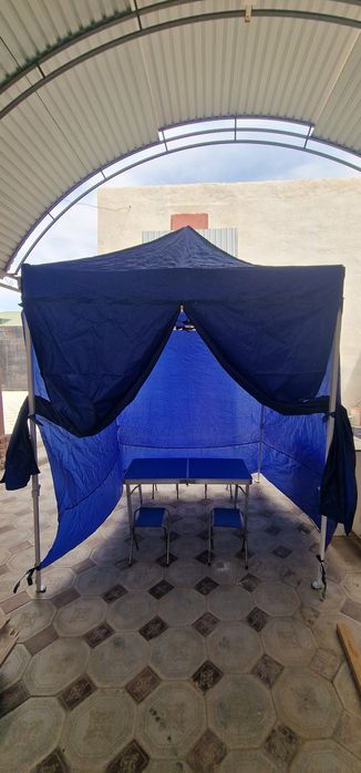 Жиналмалы  палатка  сатылады. Столы  мен  бірге.