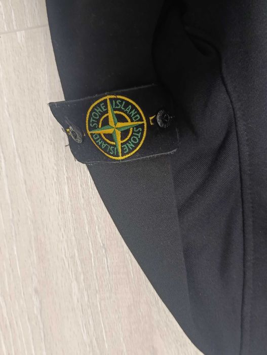 зип худи stone island