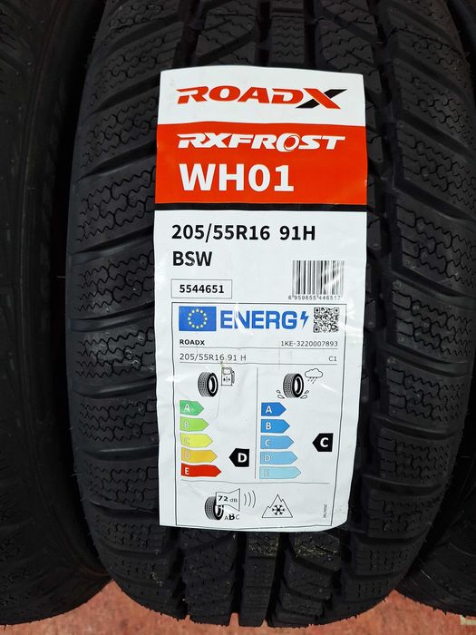 Anvelope de IARNA - 205/55/16 - ROADX - NOI - DOT 2025 !