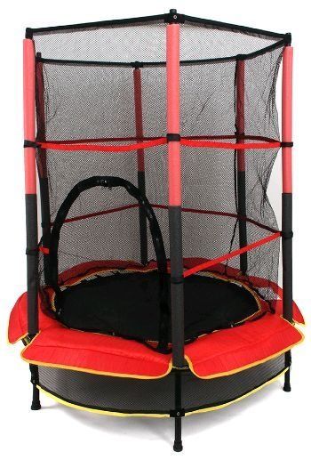 Детский батут  синий