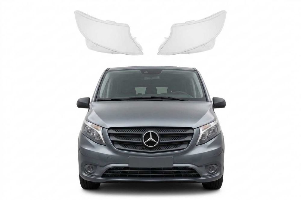 Стъкла за фар Vito W447 2014-2019, Капаци за фарове V класа Vito W447 2014-2019