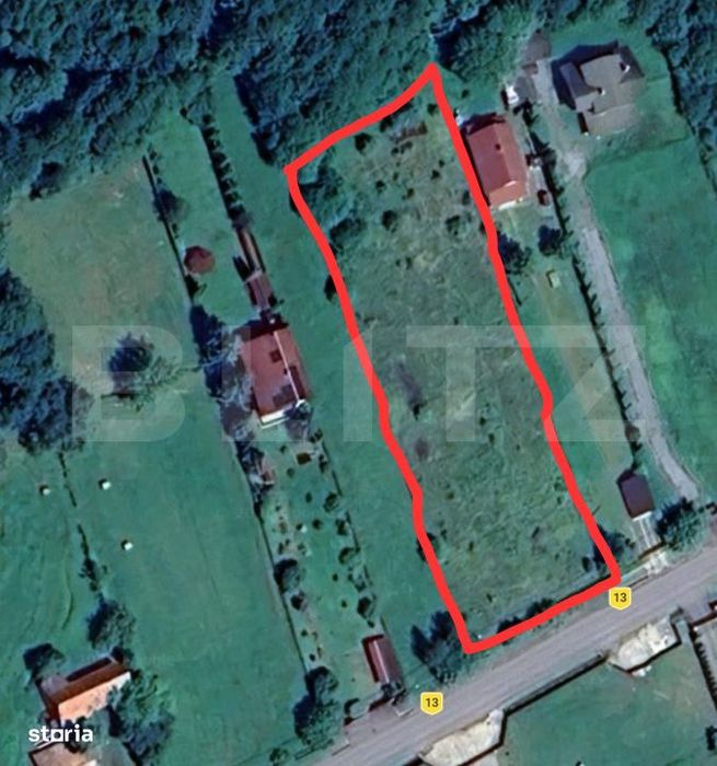 Teren intravilan 3.331 mp – Campu Cetatii, jud. Mures