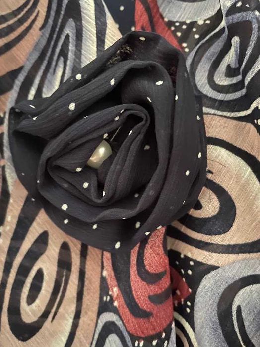 Дълга елегантна рокля от две части голям размер