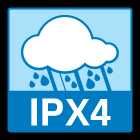 Stație meteo INTERIOR EXTERIOR cu higrometru si ceas, NOUA, sigilata, realizata in Germania, model PERFORMANT. Culoare alba.