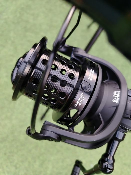 Set 4 Lansete Legna 3.9m 3.75 Lbs 3 seg+ 4 EastShark Ei 10000 9+1 rulm