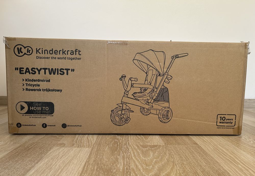 Триколка KinderKraft EASYTWIST