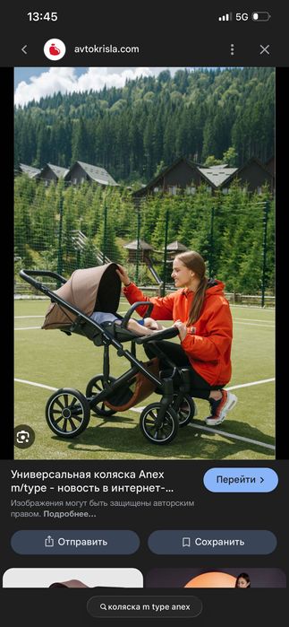 Коляска anex m type