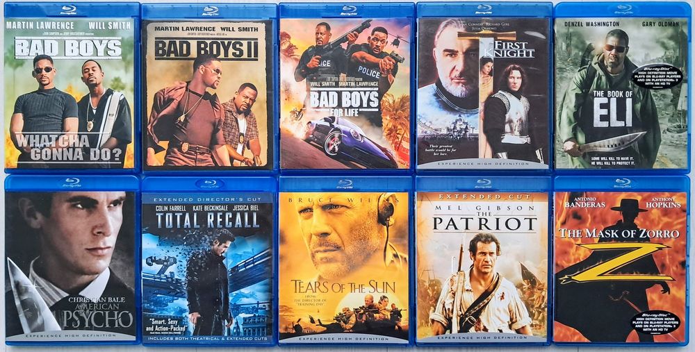 Продавам Блу Рей (Blu Ray) с БГ субтитри. Издания за България
