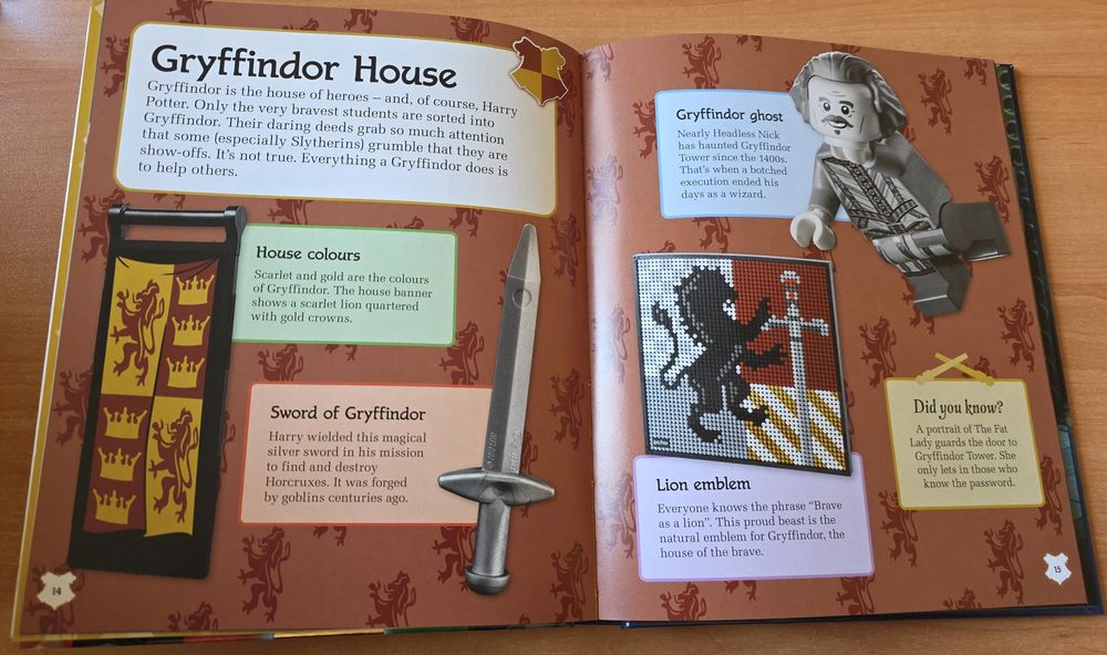 Две LEGO Harry Potter книги - Magical Treasury и  Spellbinding Guide