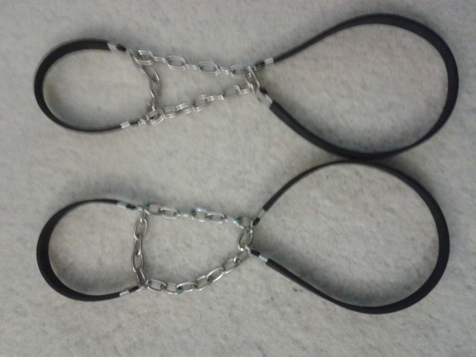 Ледозащитни приспособления за обувки против пързаляне в сняг и лед.