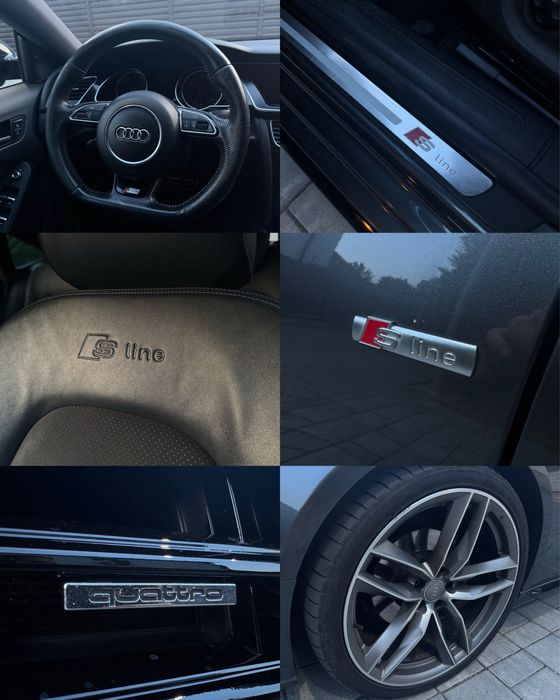 Audi A5 Sportback 2.0 TDI 190 Cp/ 3XS Line/ Quattro / ACC/ Lane-assist/Jante R20’