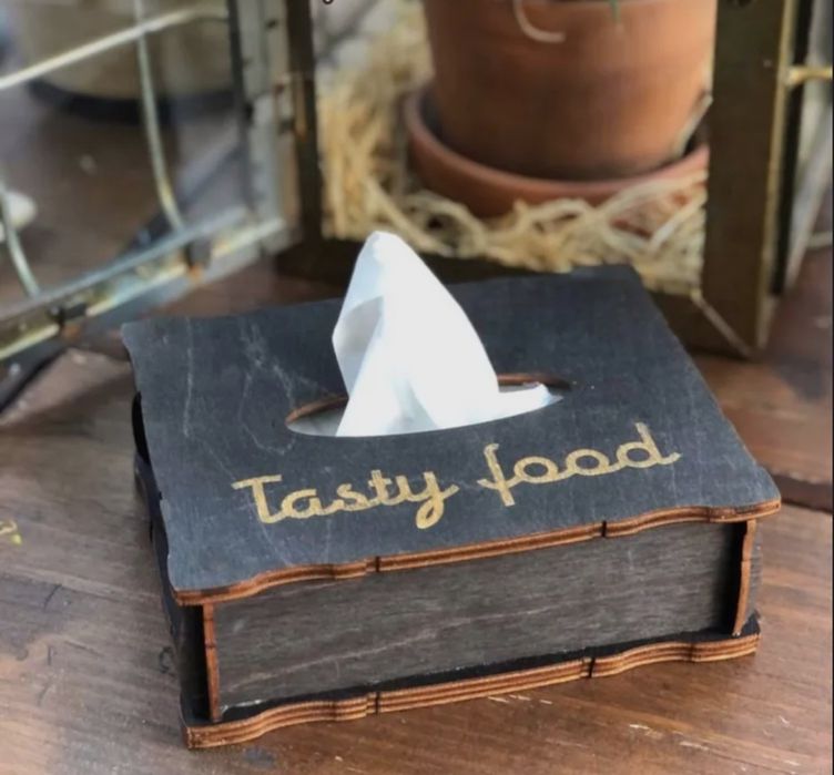 Салфетницы,минажи из фанеры для кафе