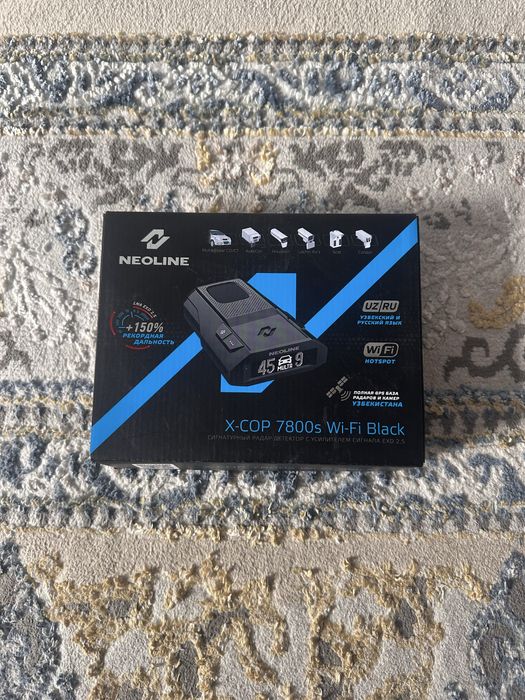 Antiradar 7800 Wi-fi  Black