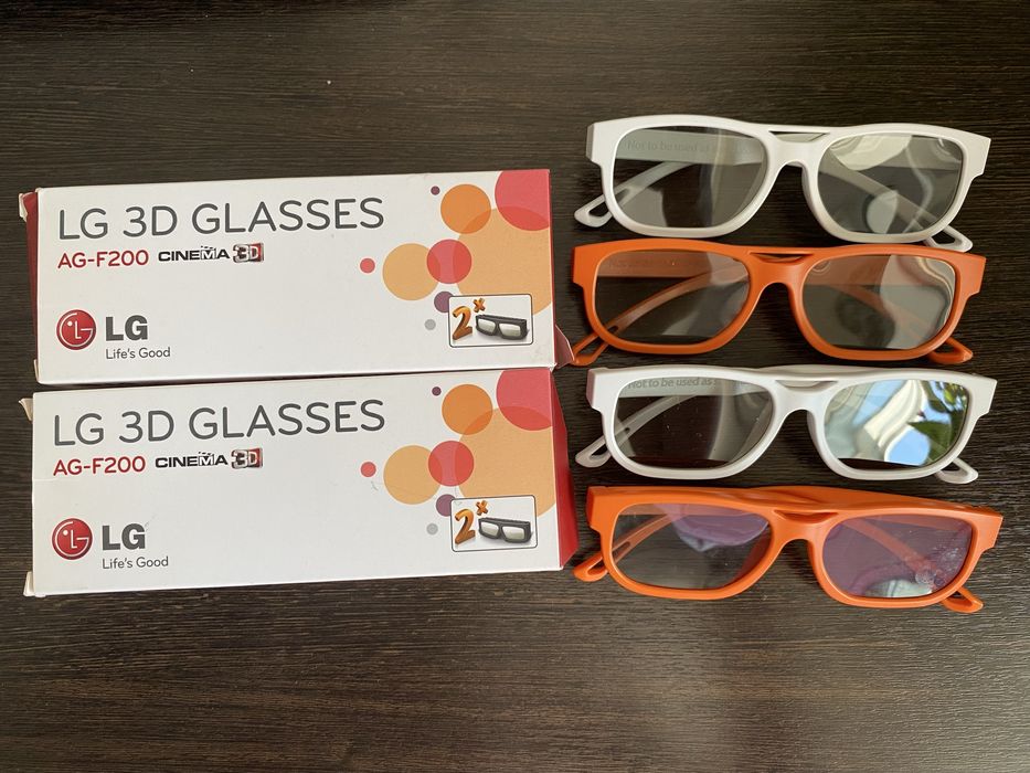 Новые 3 d очки LG