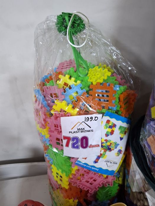 Mega ulkan miqdordagi qopli lego лего konstruktor to'plamlari