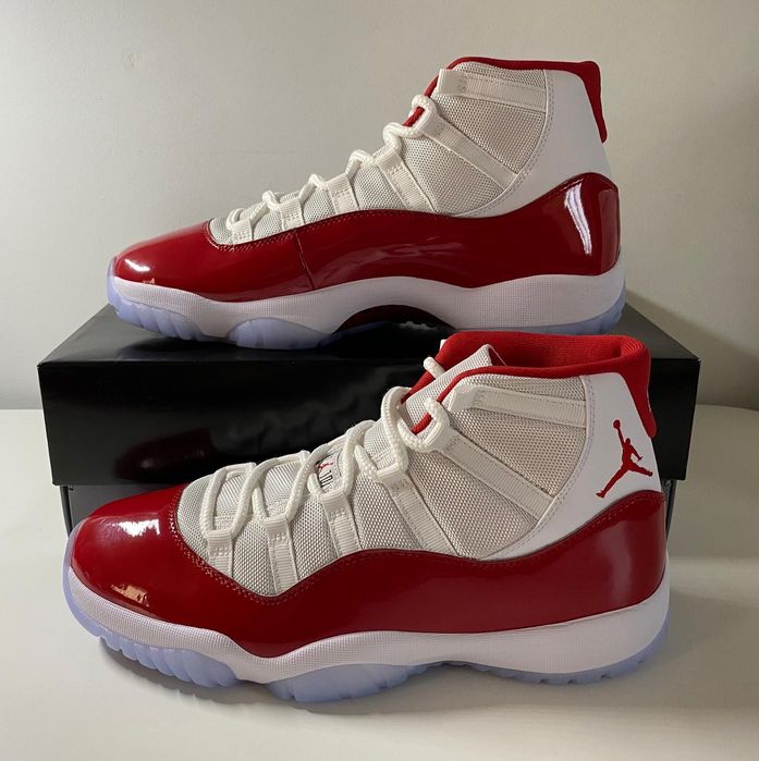 Nike Air Jordan 11 Retro High Cherry Varsity Red CT8012-116 UK 10