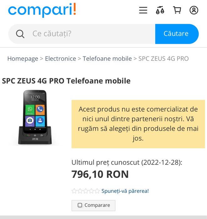 SmartPhone NOU , Sigilat pentru Seniori