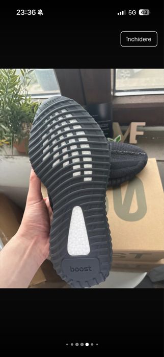 Adidas Yeezy Boost 350 V2 Black Reflective 39 40 41 43