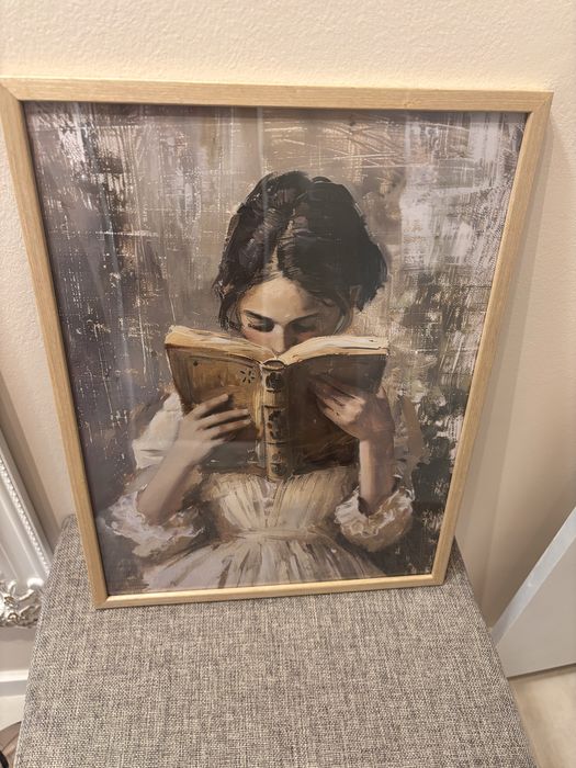 Комплект от две винтидж картини с рамка