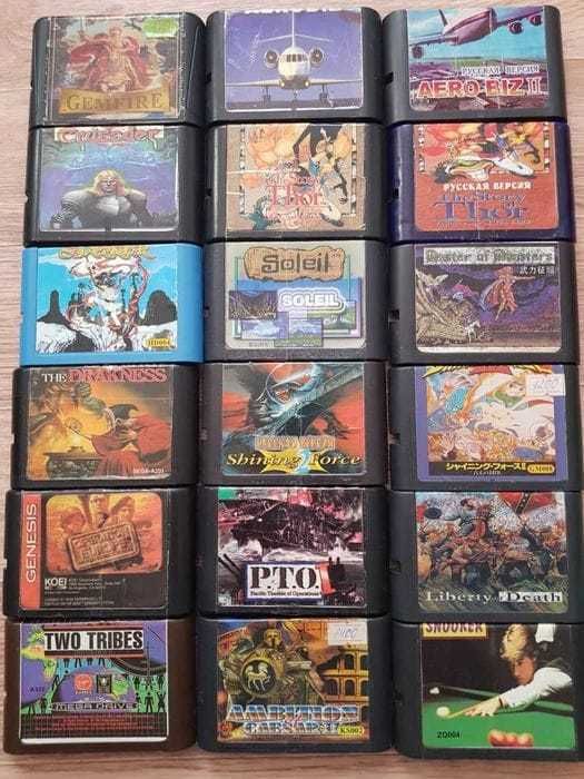 Картриджи Сега Sega Mega Drive Genesis