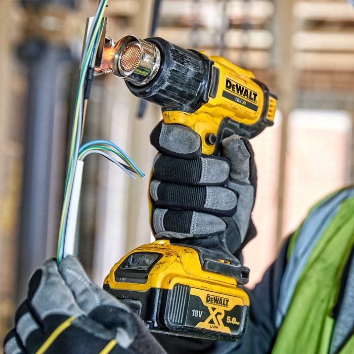 DeWALT Aкумулаторен пистолет за горещ въздух DCE530N