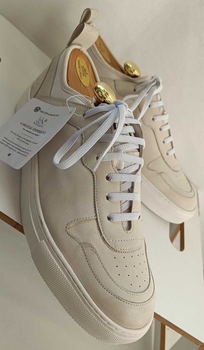 Pantofi sport casual 44 44.5 premium Melvin & Hamilton NOI piele natur