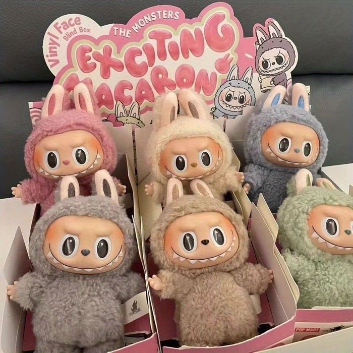 Labubu exciting macarons Лабубу доставка 24/7