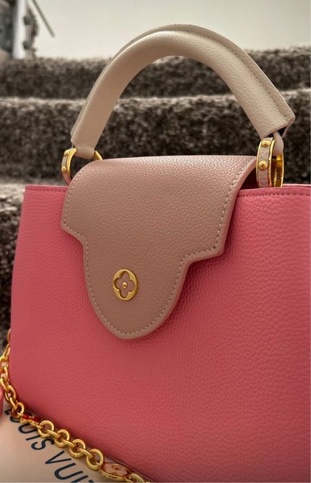 Geanta Louis Vuitton Capucines piele naturala pe comanda