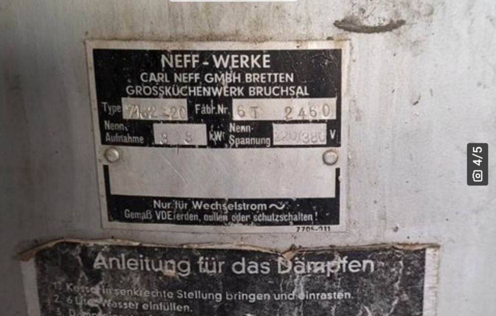 Cazan fierbere NEFF