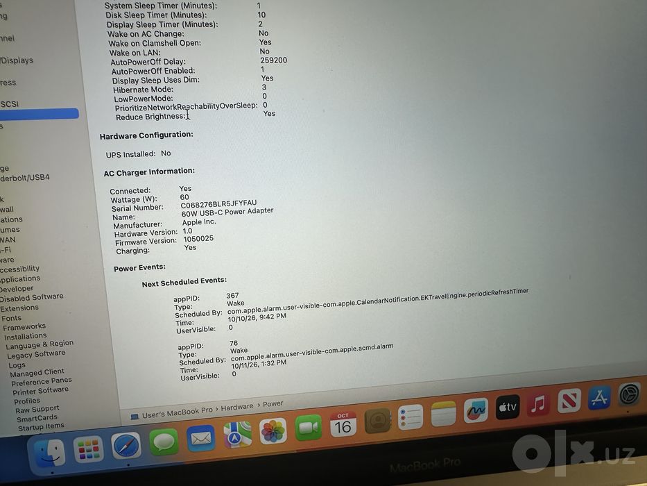 I6/256 Macbook Pro 2O17 256