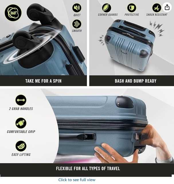 Чемодан Kenneth Cole REACTION 24 дюйм ( средний)