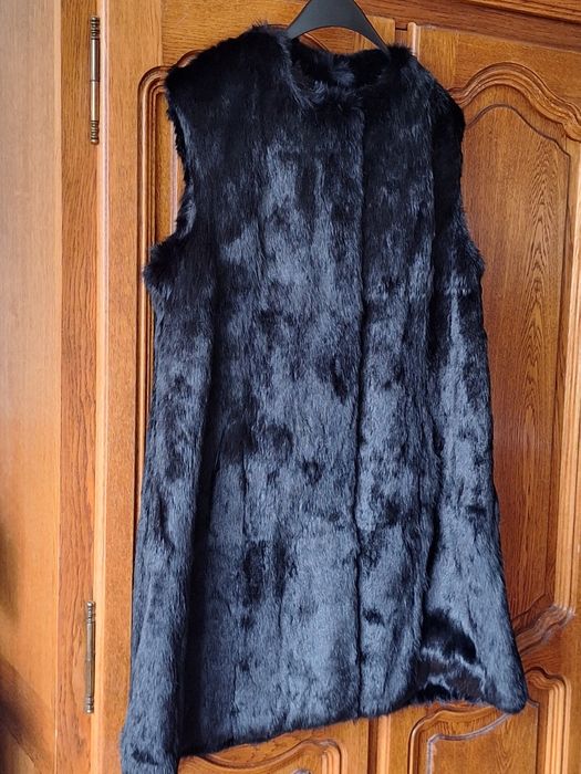 Vesta din blana naturala de iepure