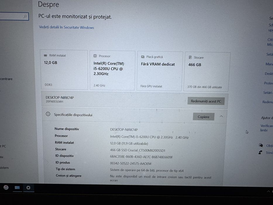 Laptop ThinkPad T460 Diagnoza Bmw