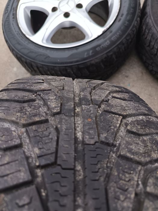16ки джанти 5x112 Mercedes със зимни гуми