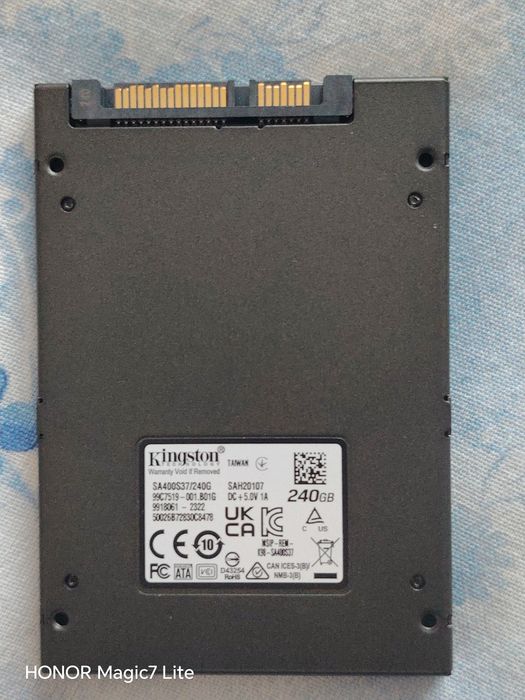 Solid-State Drive (SSD) KINGSTON A400, 240GB, SATA3, 2.5