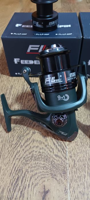 SET 2 Mulinete Feeder  FL LF5000 9+1 Rulmenti