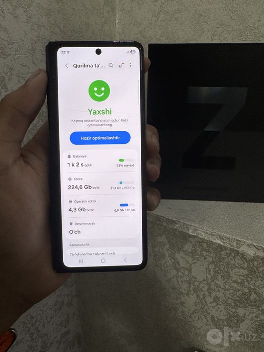Samsung z fold 3 256gb
