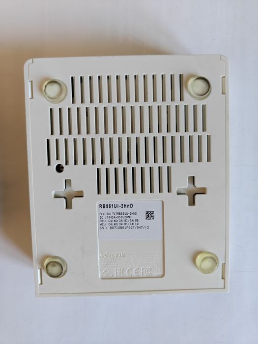 Wireless рутер Mikrotik RB951Ui-2HnD